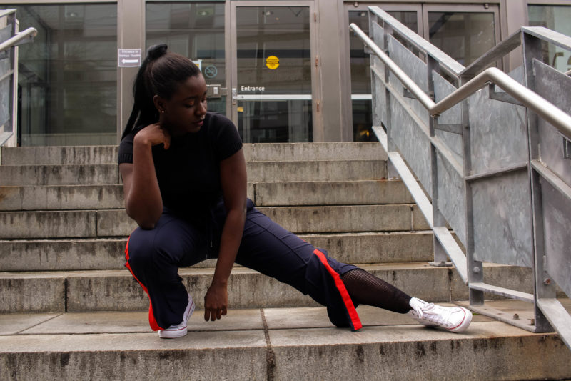 Trending : Tracksuits and Fishnets