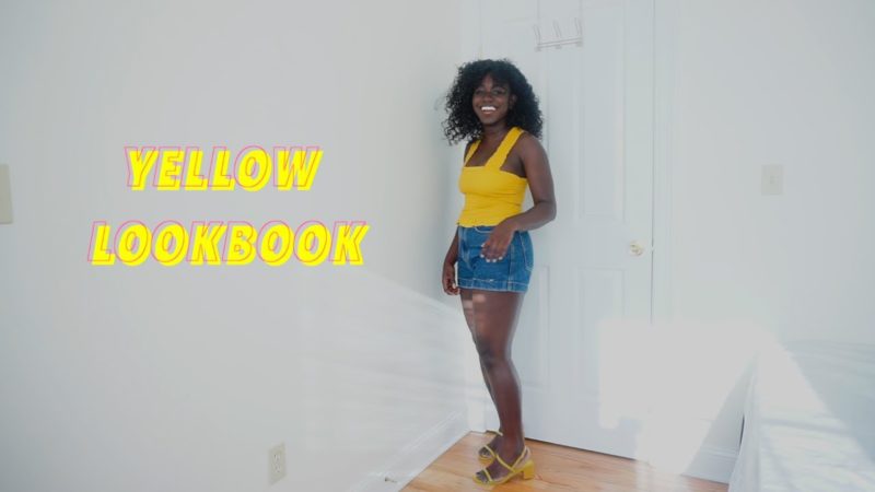 summer outfits yellow