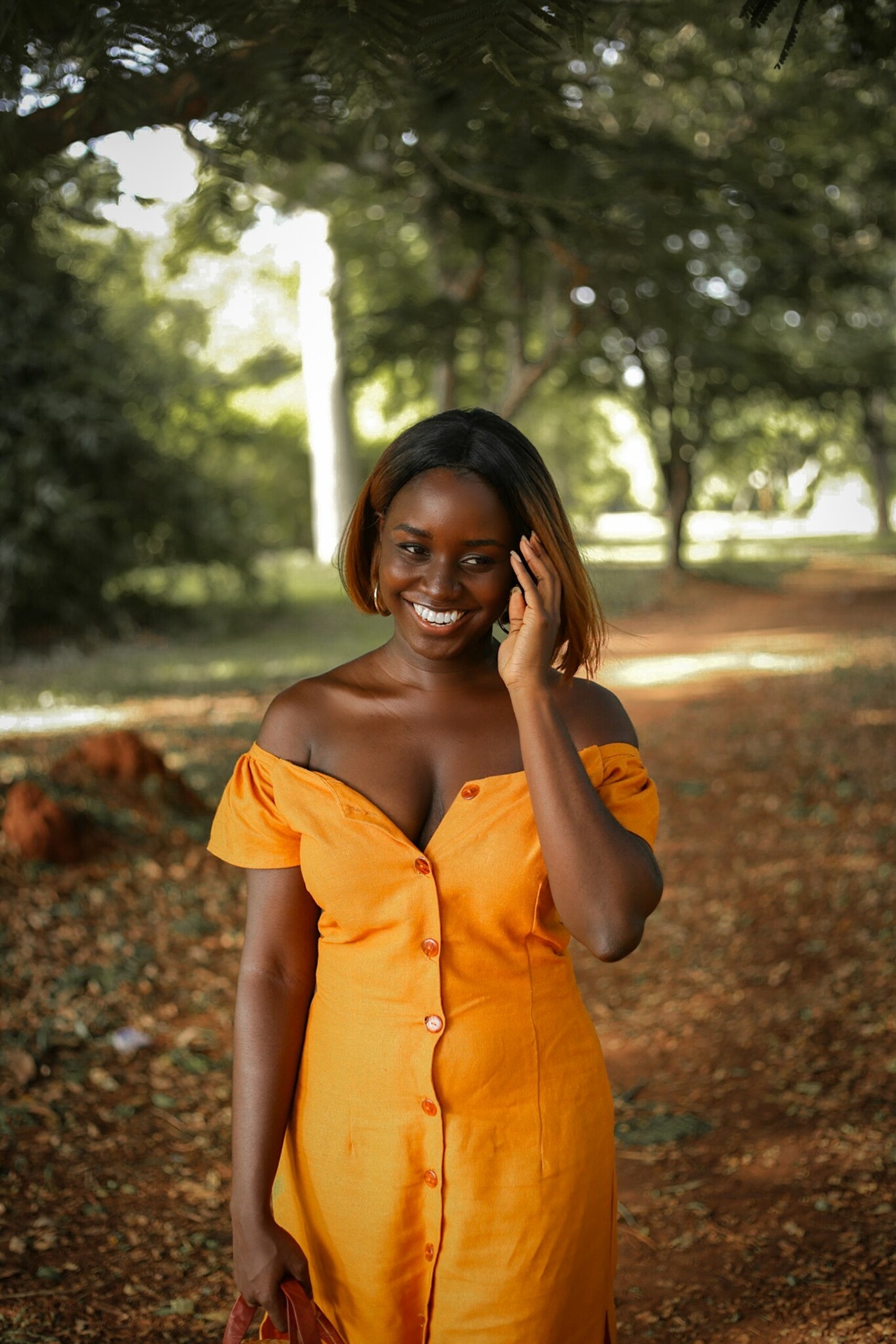 linen dress yellow mustard under 30