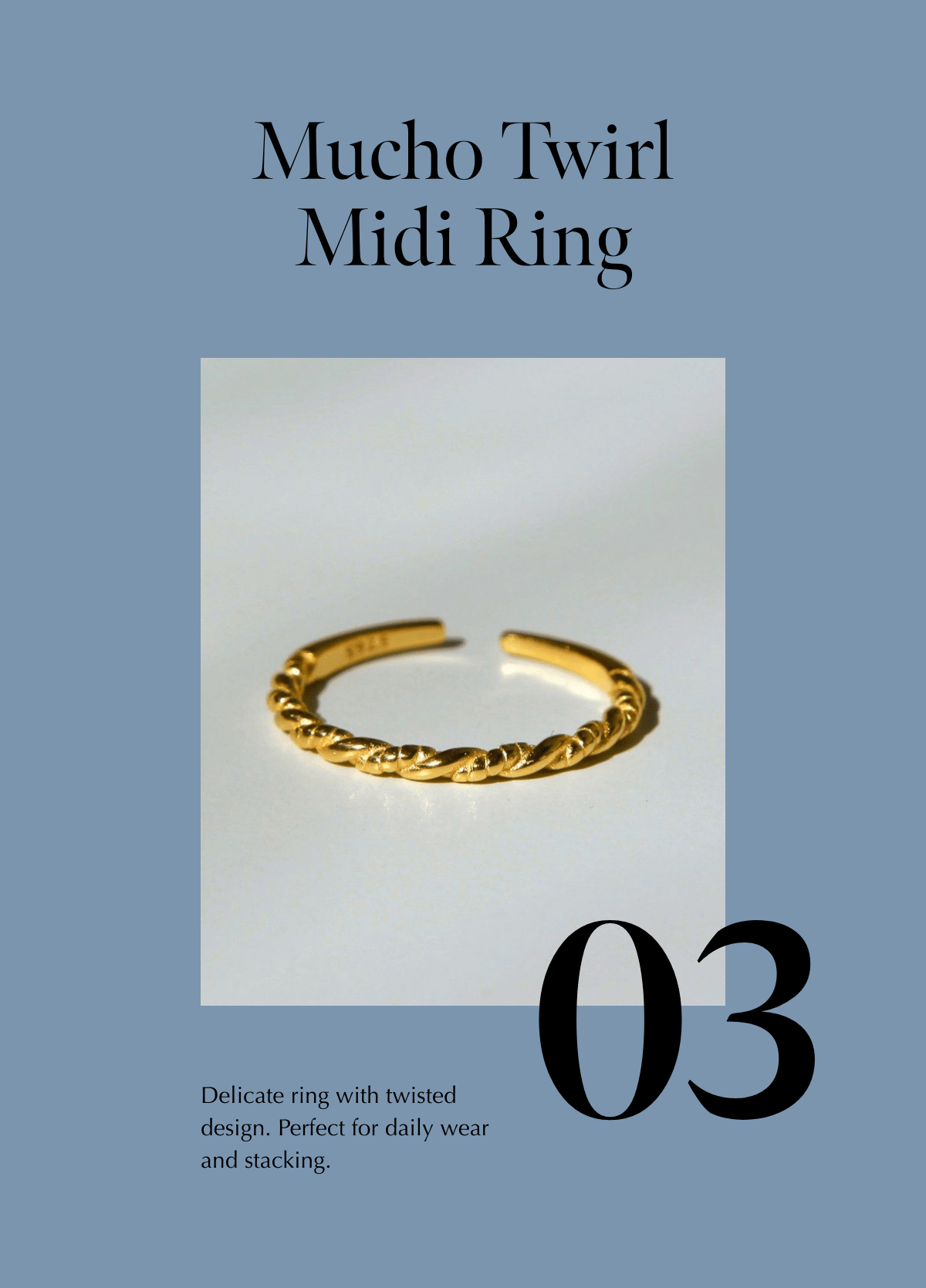 mucho twirl ring enroute jewelry